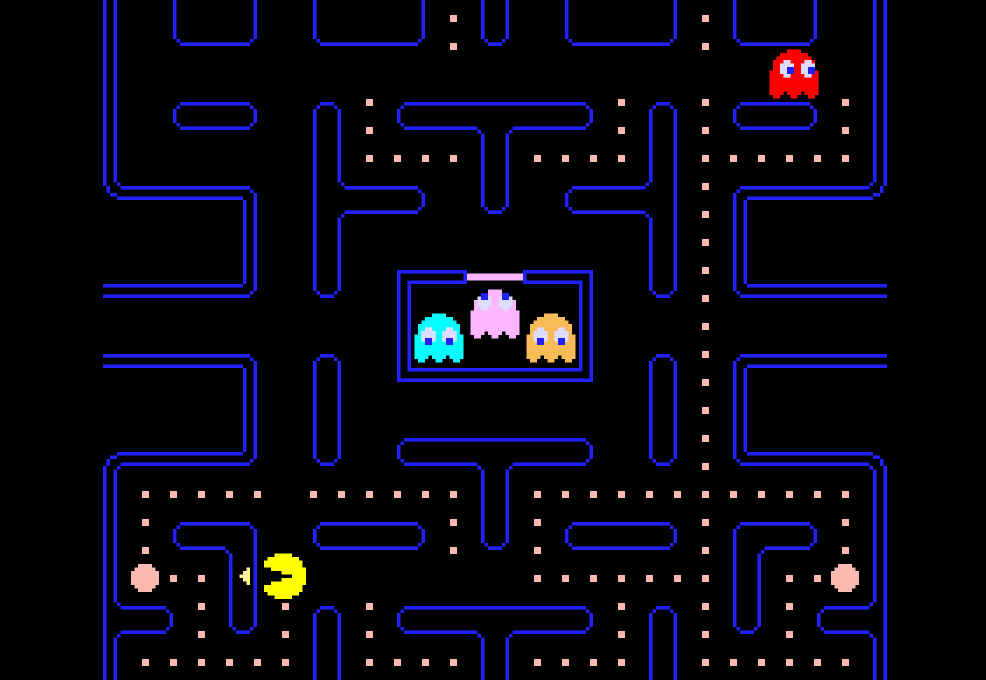 Classic Pac-Man Maze